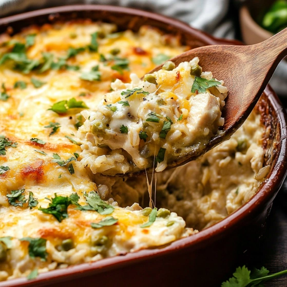 A wooden spoon is in a bowl of food.