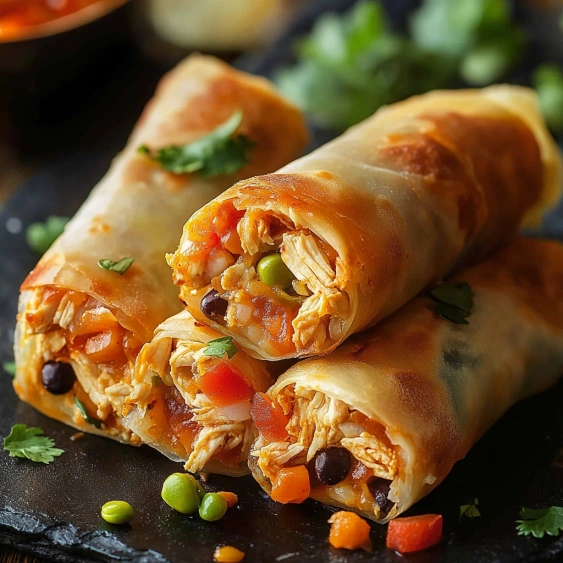 A plate of food with a wrap and a bowl of soup.