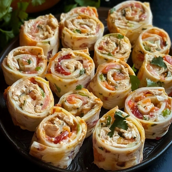 A plate of food with a variety of colors and textures.