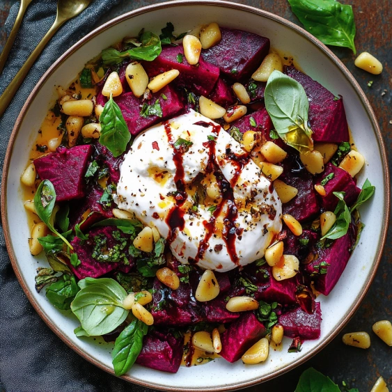 A plate of food with a dollop of sour cream on top.
