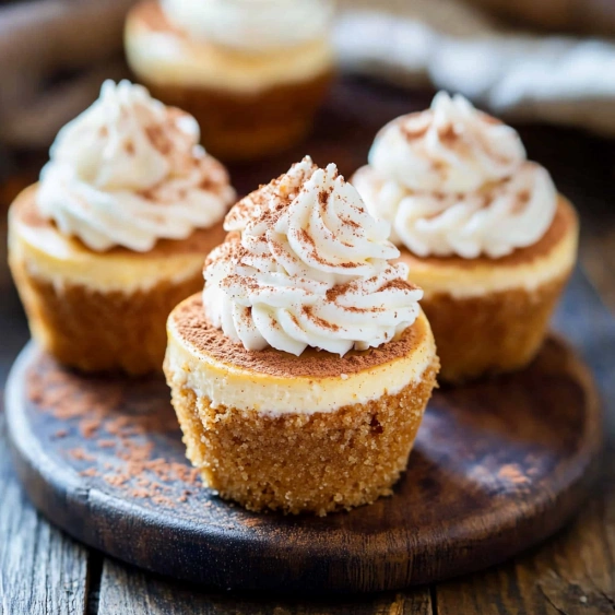Three cupcakes with white frosting and chocolate sprinkles.